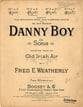 Danny Boy Concert Band sheet music cover